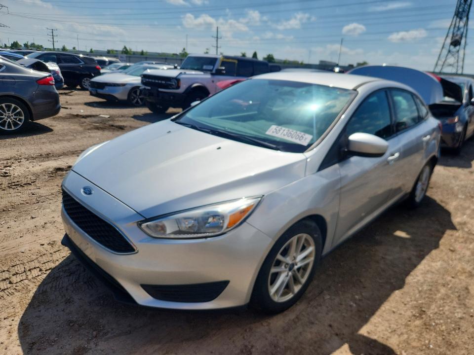 58136066 :رقم المزاد ، 1FADP3F27JL250753 vin ، 2018 Ford Focus مزاد بيع