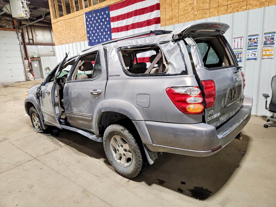 58628856 :رقم المزاد ، 5TDBT48AX2S079956 vin ، 2002 Toyota Sequoia مزاد بيع