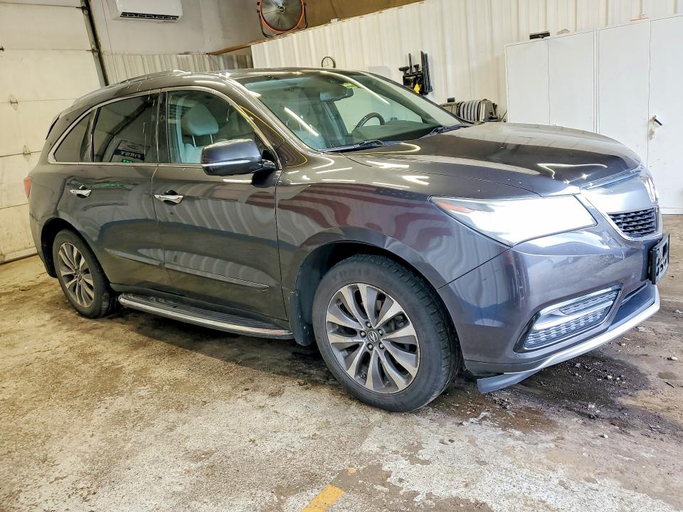 56448376 :رقم المزاد ، 5FRYD4H4XFB001834 vin ، 2015 Acura Mdx مزاد بيع