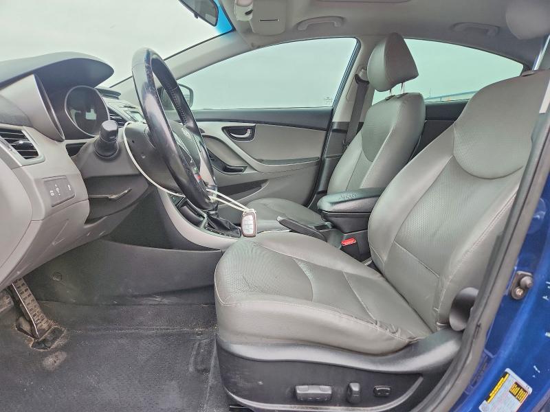 2014 Hyundai Elantra მანქანა იყიდება აუქციონზე, vin: KMHDH4AH1EU075307, აუქციონის ნომერი: 55797436