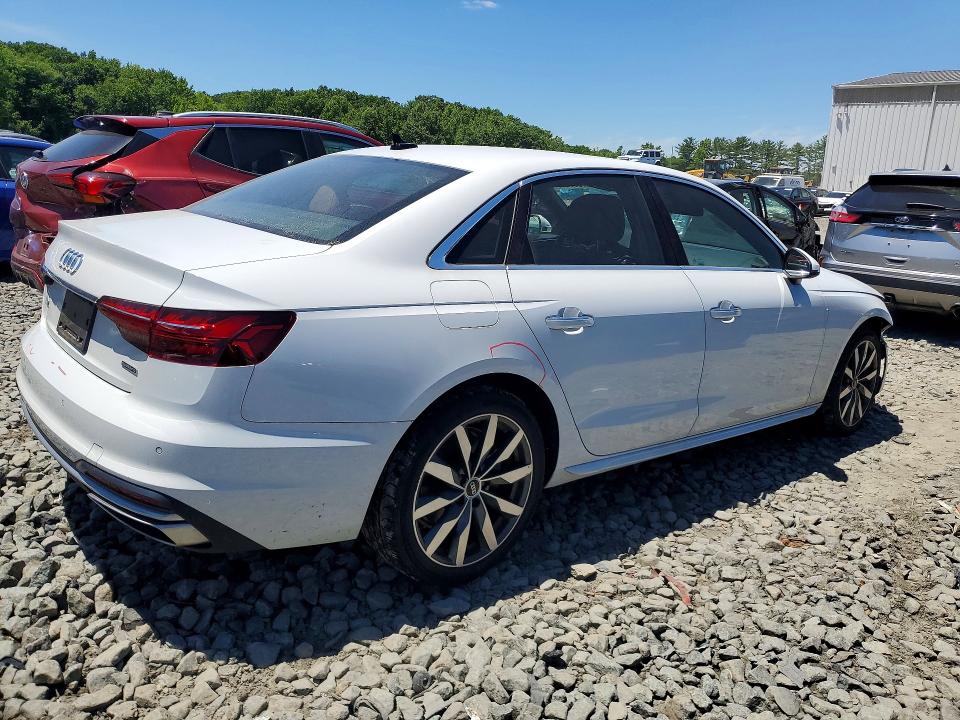 2023 Audi A4 მანქანა იყიდება აუქციონზე, vin: WAUABAF43PA034336, აუქციონის ნომერი: 57033226