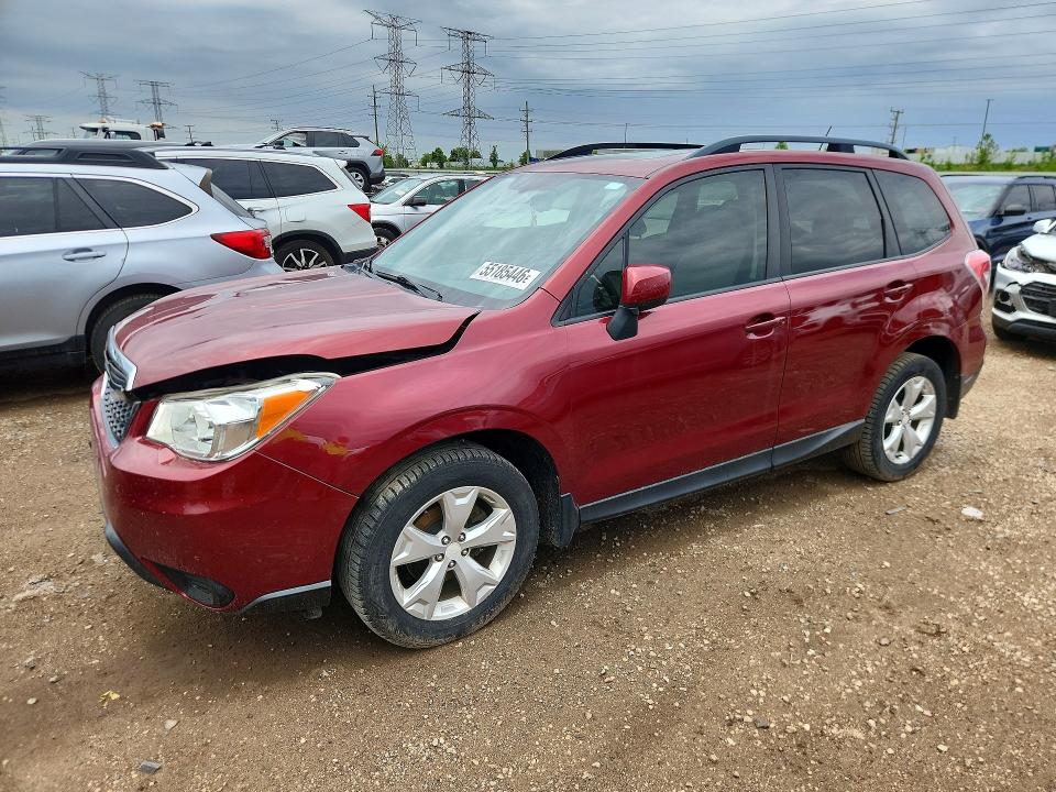 Продаж на аукціоні авто 2015 Subaru Forester, vin: JF2SJADC2FH811276, номер лоту: 55185446