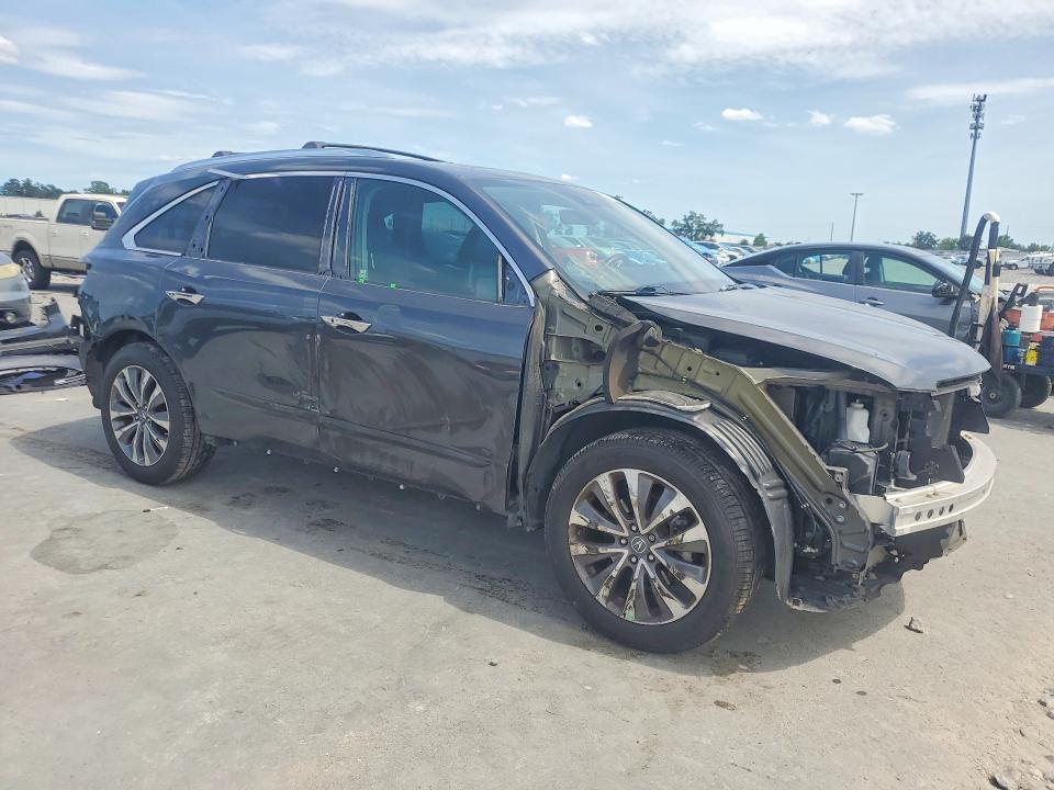 56665116 :رقم المزاد ، 5FRYD3H45GB009464 vin ، 2016 Acura Mdx مزاد بيع