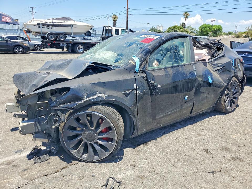 Продажа на аукционе авто 2023 Tesla Model Y, vin: 7SAYGDEF1PF859745, номер лота: 55864406