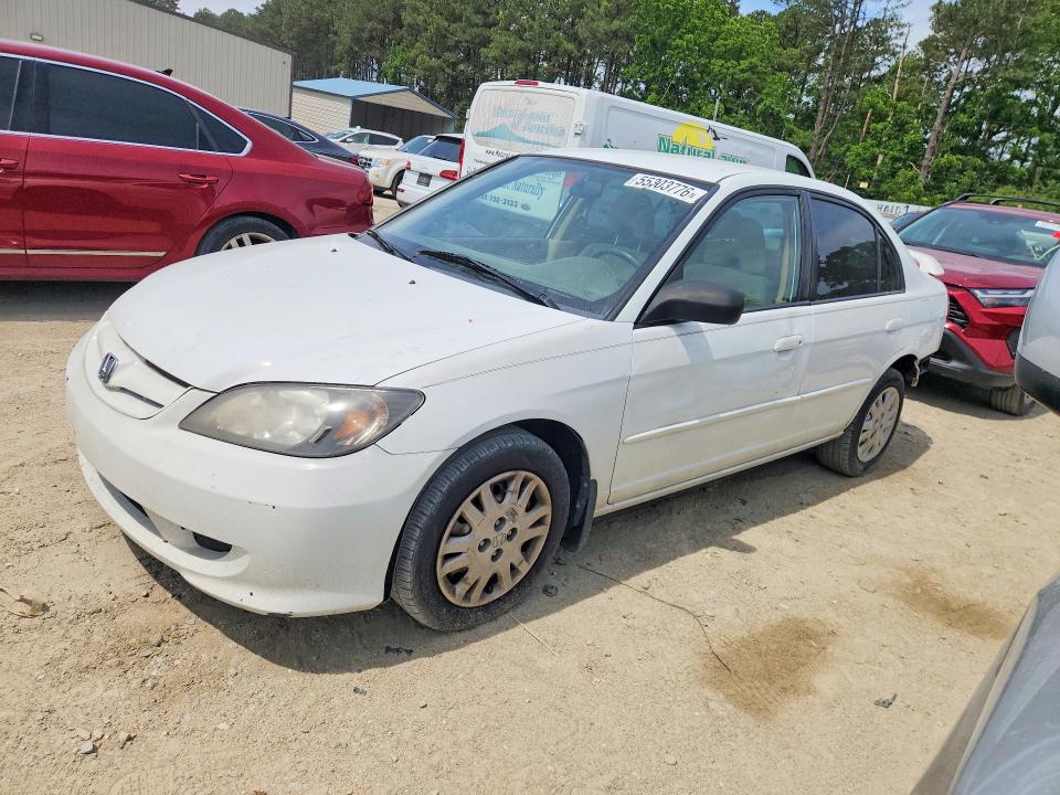 Продажа на аукционе авто 2004 Honda Civic, vin: 2HGES16544H593695, номер лота: 55303776