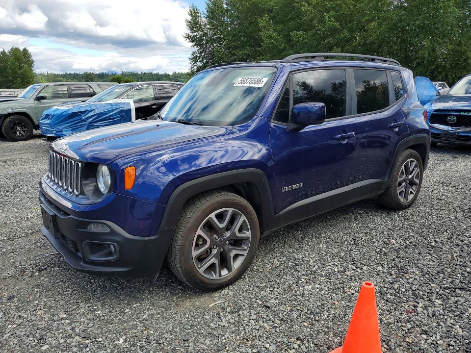 Aukcja sprzedaży 2018 Jeep Renegade, vin: ZACCJABB5JPJ30878, numer aukcji: 56876586