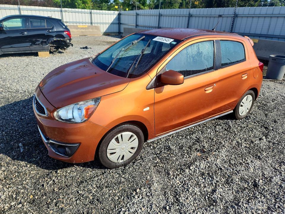 56863646 :رقم المزاد ، ML32A3HJ6HH010858 vin ، 2017 Mitsubishi Mirage مزاد بيع