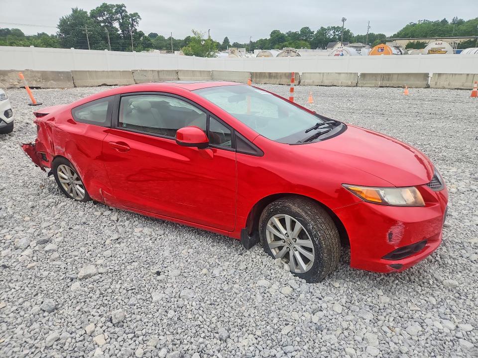 2012 Honda Civic Ex მანქანა იყიდება აუქციონზე, vin: 2HGFG3B87CH526251, აუქციონის ნომერი: 56830086