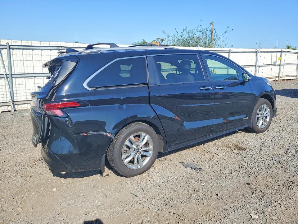 55227676 :رقم المزاد ، 5TDZSKFC1MS032988 vin ، 2021 Toyota Sienna مزاد بيع