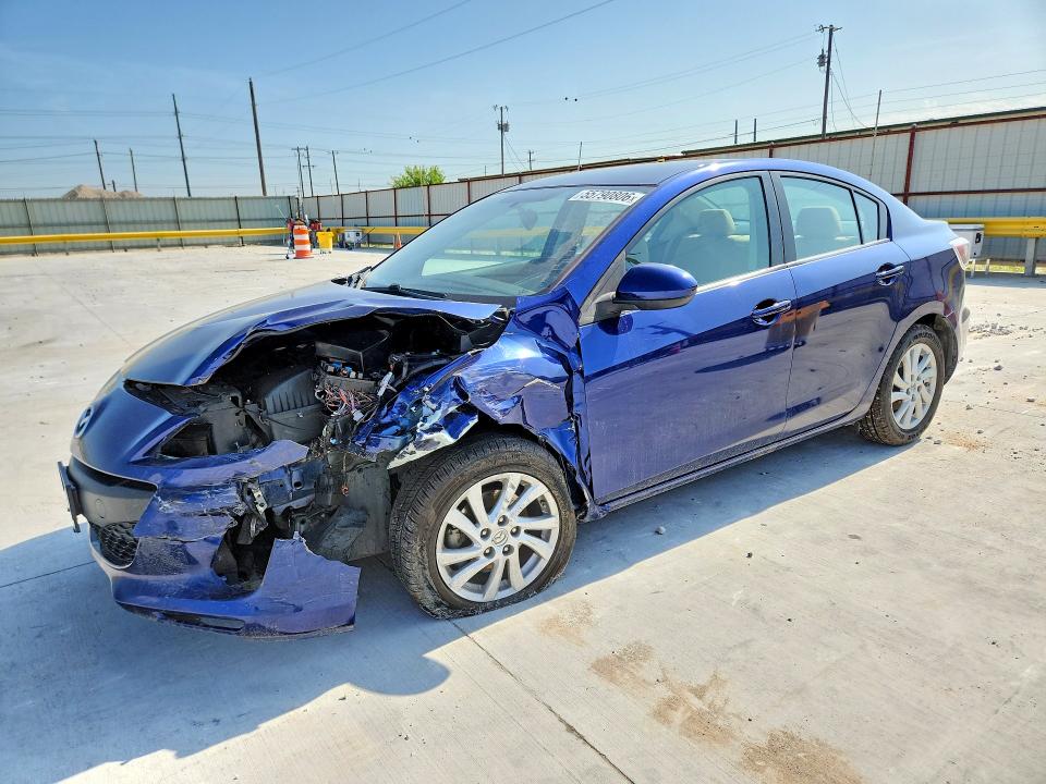 Aukcja sprzedaży 2012 Mazda 3, vin: JM1BL1V75C1576189, numer aukcji: 55790806