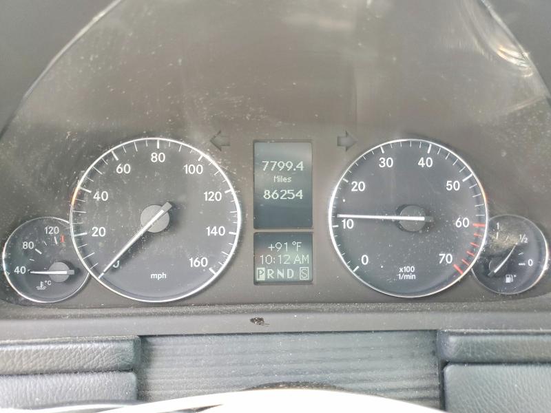 57827566 :رقم المزاد ، WDBRF81J05F598377 vin ، 2005 Mercedes-benz C مزاد بيع