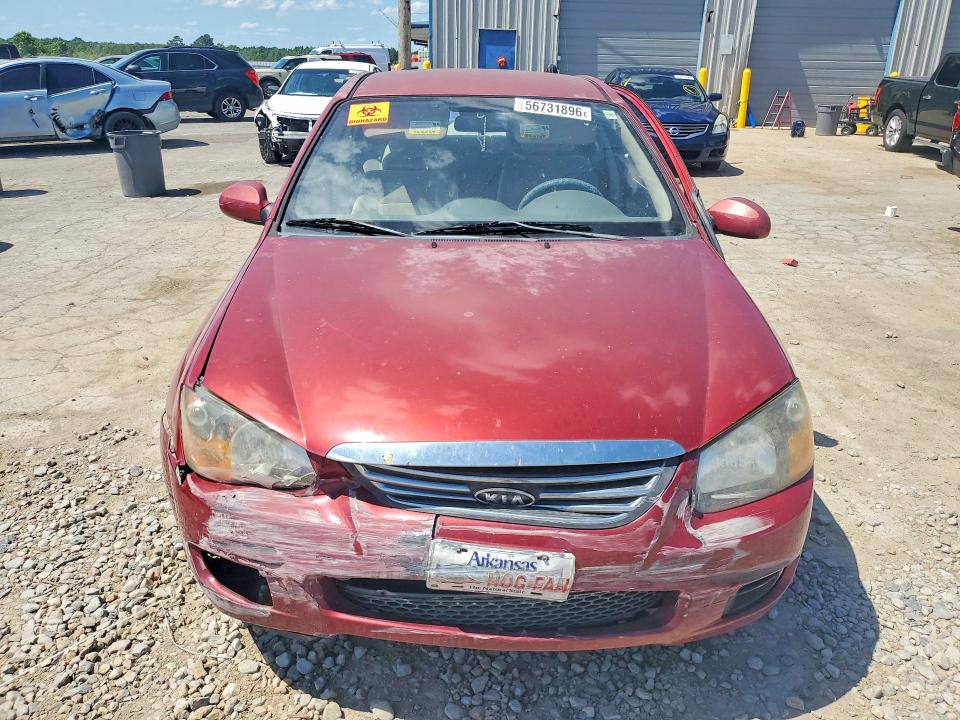 Продажа на аукционе авто 2009 Kia Spectra, vin: KNAFE221495606797, номер лота: 56731896