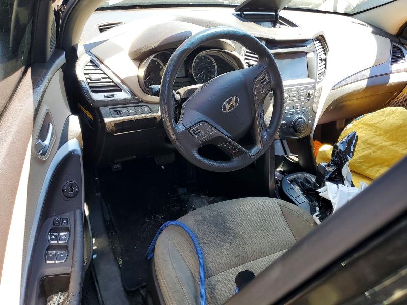 57947946 :رقم المزاد ، KM8SM4HF6HU213290 vin ، 2017 Hyundai Santa Fe مزاد بيع