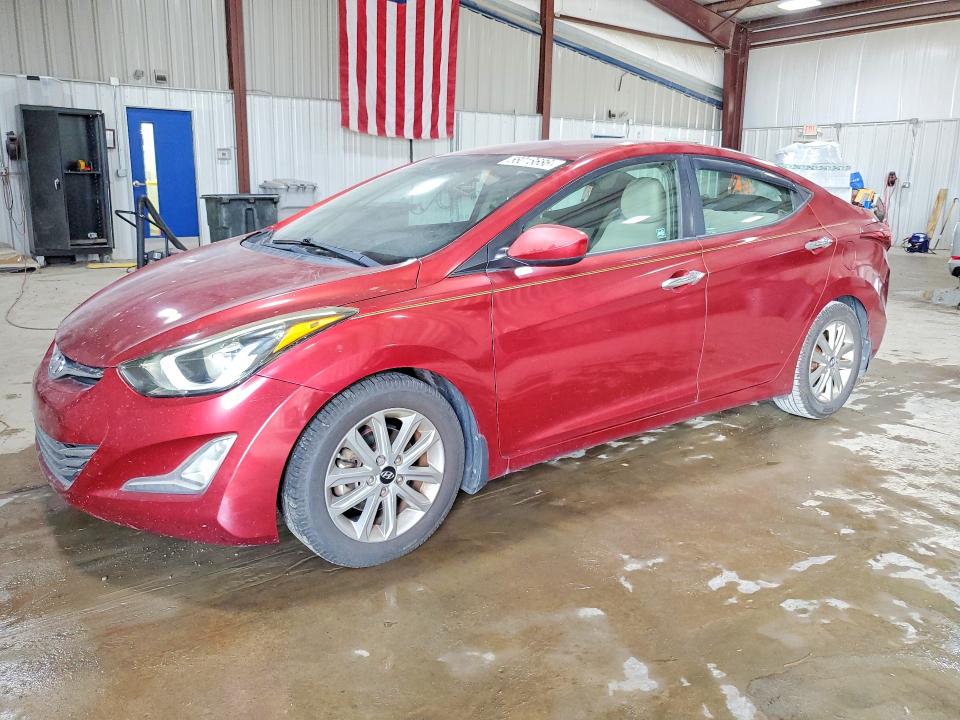 58018686 :رقم المزاد ، 5NPDH4AEXFH637839 vin ، 2015 Hyundai Elantra مزاد بيع