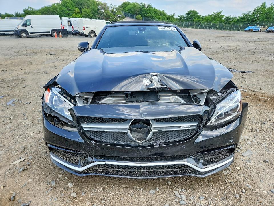 56721776 :رقم المزاد ، WDDWK8GB6HF512547 vin ، 2017 Mercedes-benz C مزاد بيع