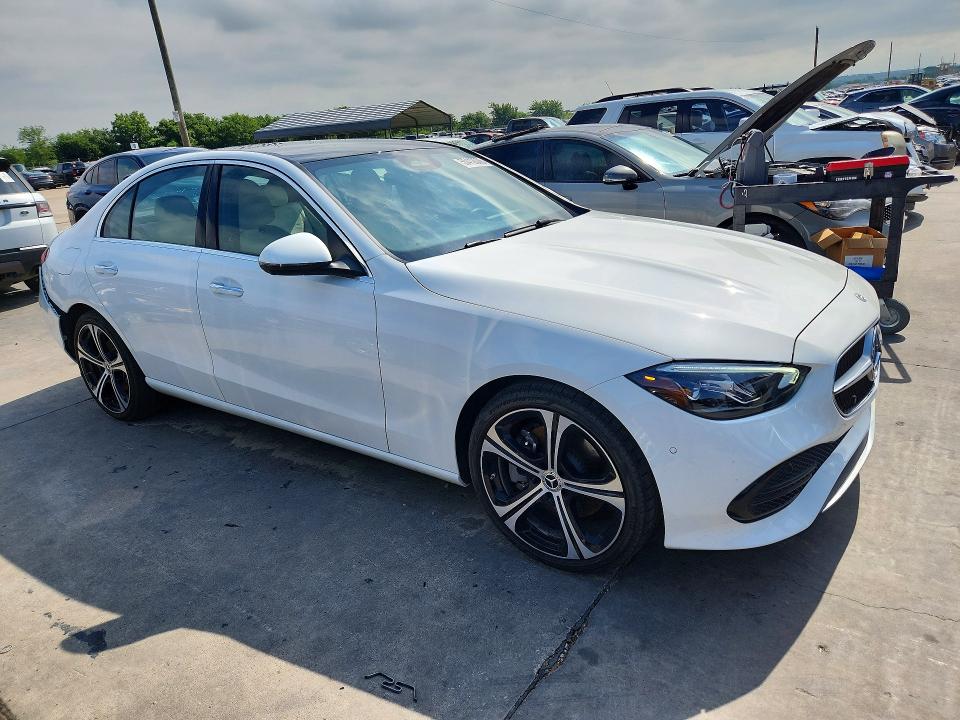 55412076 :رقم المزاد ، W1KAF4GB7RR225967 vin ، 2024 Mercedes-benz C مزاد بيع