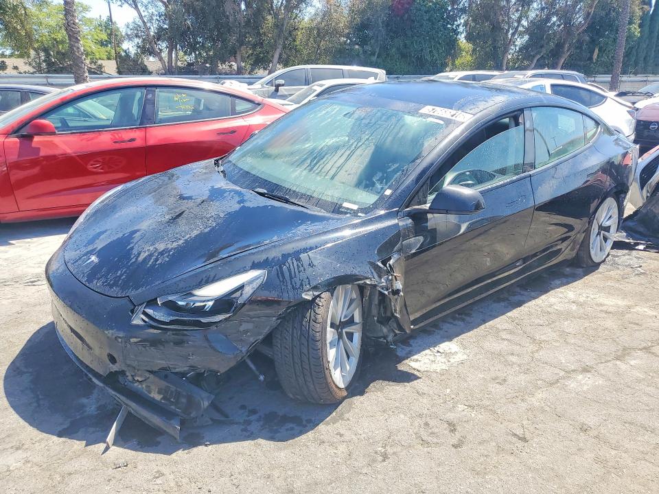 Auction sale of the 2022 Tesla Model 3, vin: 5YJ3E1EA8NF289689, lot number: 57665216