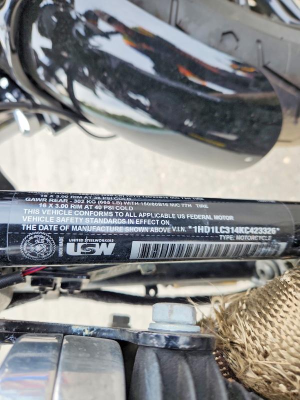 Aukcja sprzedaży 2019 Harley-davidson Xl1200, vin: 1HD1LC314KC423326, numer aukcji: 57741536