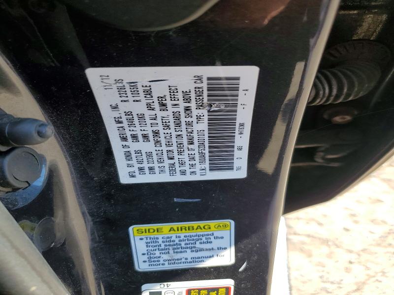 Aukcja sprzedaży 2013 Acura Tl, vin: 19UUA9F52DA001075, numer aukcji: 56122036
