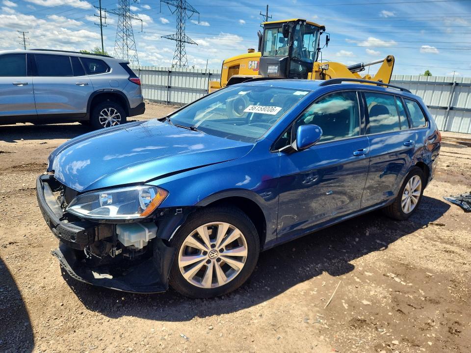 Продаж на аукціоні авто 2017 Volkswagen Golf Sportwagen, vin: 3VW017AUXHM534426, номер лоту: 56158006