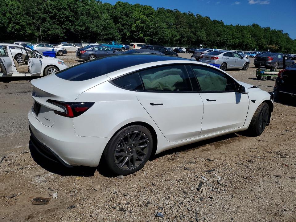 Продажа на аукционе авто 2024 Tesla Model 3, vin: 5YJ3E1EBXRF834760, номер лота: 55636606