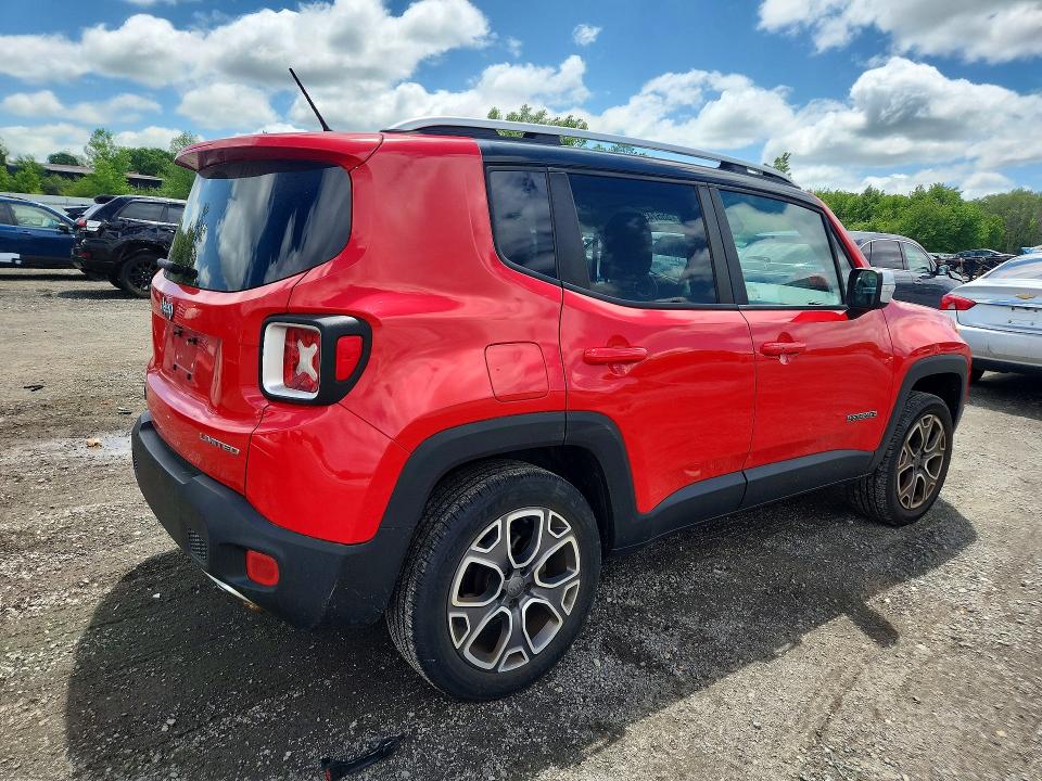 Продаж на аукціоні авто 2015 Jeep Renegade, vin: ZACCJBDT9FPB39928, номер лоту: 55574306