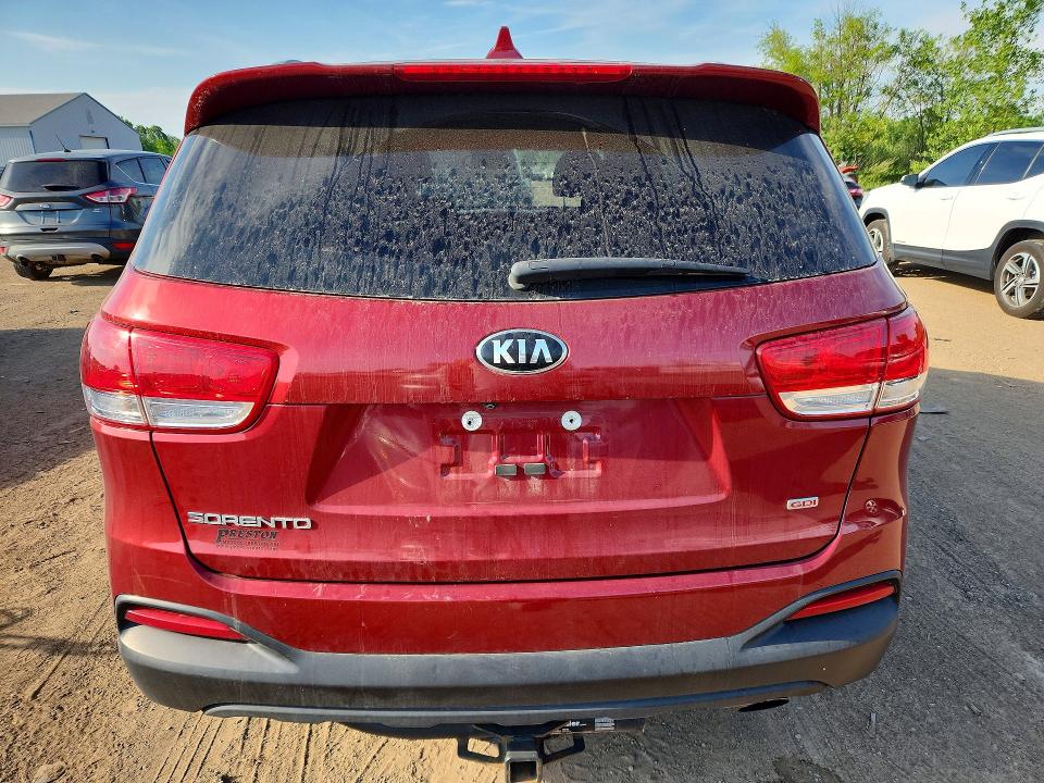 2018 Kia Sorento მანქანა იყიდება აუქციონზე, vin: 5XYPG4A35JG358796, აუქციონის ნომერი: 55986646