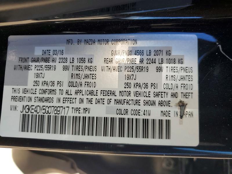 Aukcja sprzedaży 2016 Mazda Cx-5 Sport Automatic, vin: JM3KE4DY5G0789717, numer aukcji: 56080596