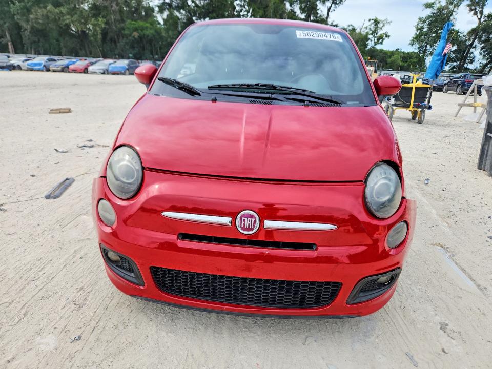 2015 Fiat 500 მანქანა იყიდება აუქციონზე, vin: 3C3CFFBR2FT657456, აუქციონის ნომერი: 56290476