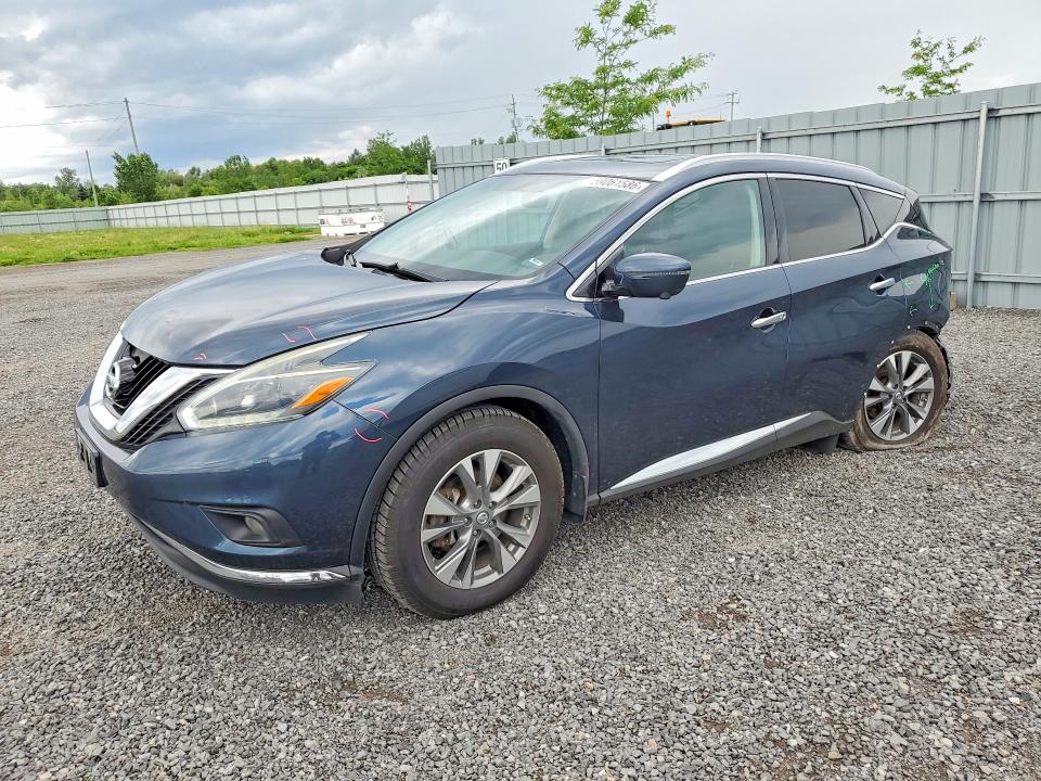 Продажа на аукционе авто 2018 Nissan Murano, vin: 5N1AZ2MH5JN157741, номер лота: 59061586
