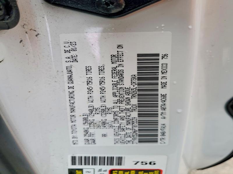 2023 Toyota Tacoma მანქანა იყიდება აუქციონზე, vin: 3TYRX5GN6PT075539, აუქციონის ნომერი: 57928496