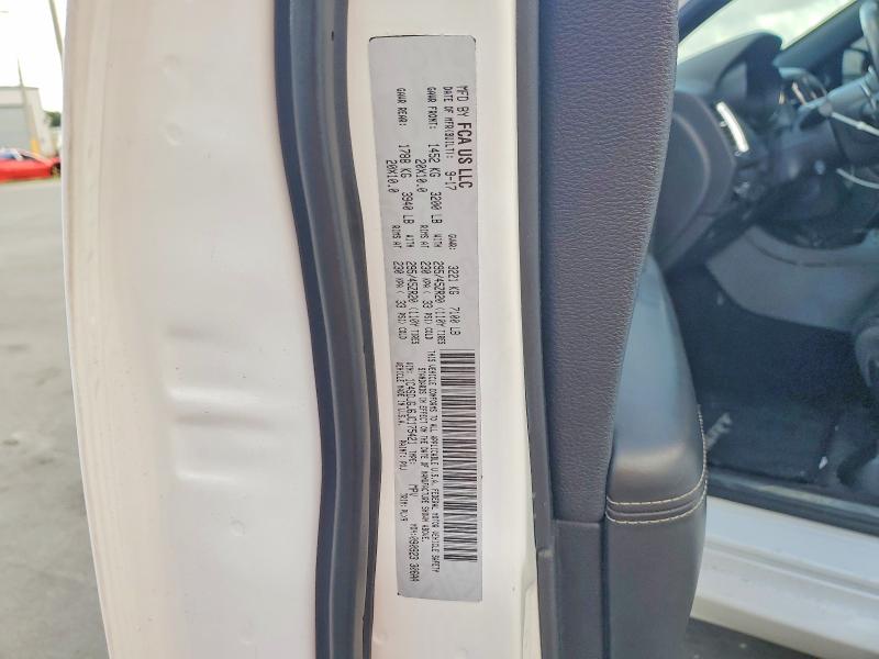 2018 Dodge Durango მანქანა იყიდება აუქციონზე, vin: 1C4SDJGJ6JC175421, აუქციონის ნომერი: 57932666
