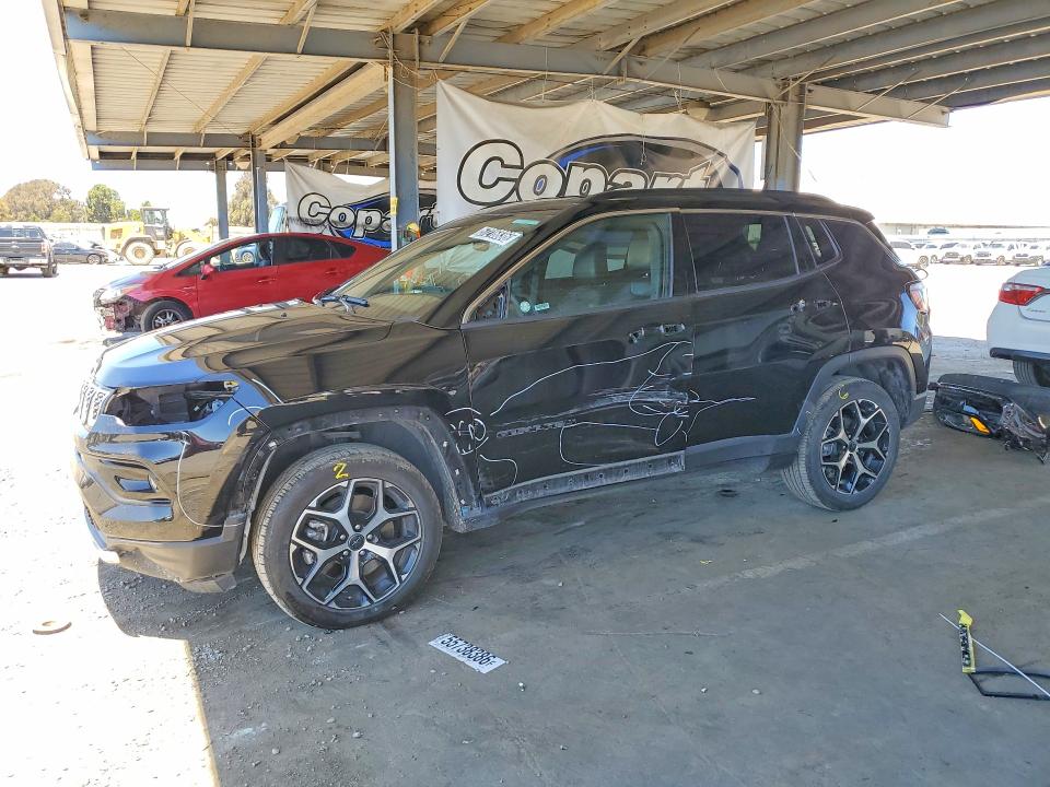 57216836 :رقم المزاد ، 3C4NJDCN1ST548385 vin ، 2025 Jeep Compass مزاد بيع