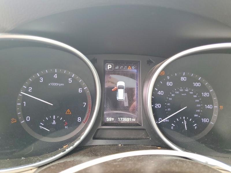 57385846 :رقم المزاد ، 5XYZWDLAXJG520719 vin ، 2018 Hyundai Santa Fe Sport مزاد بيع