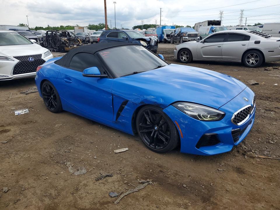 2019 Bmw Z4 მანქანა იყიდება აუქციონზე, vin: WBAHF3C54KWW31020, აუქციონის ნომერი: 58150076