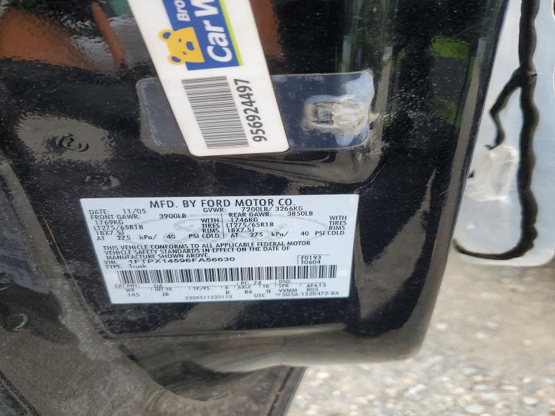 Продажа на аукционе авто 2006 Ford F150, vin: 1FTPX14596FA56630, номер лота: 59074246