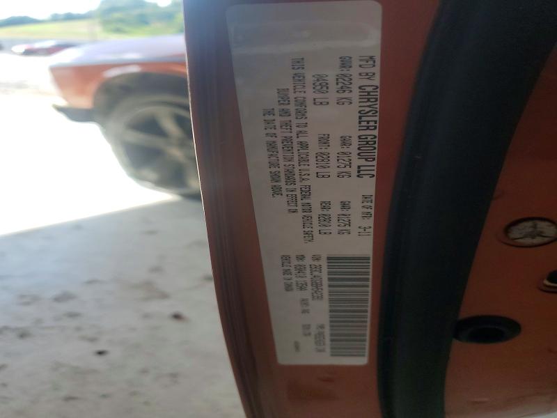 2011 Dodge Challenger მანქანა იყიდება აუქციონზე, vin: 2B3CJ4DG8BH542391, აუქციონის ნომერი: 56898996