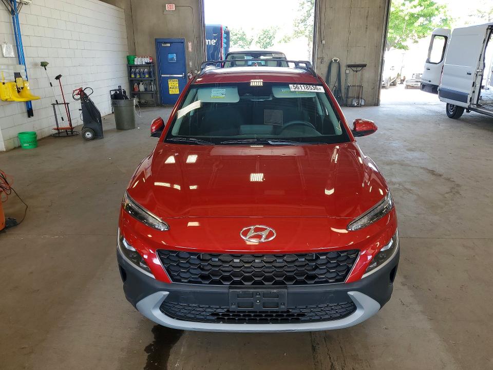 2022 Hyundai Kona მანქანა იყიდება აუქციონზე, vin: KM8K62AB1NU860455, აუქციონის ნომერი: 56118536