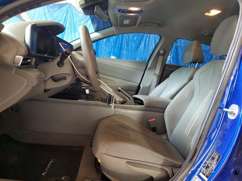Продажа на аукционе авто 2022 Hyundai Elantra, vin: 5NPLM4AG6NH060847, номер лота: 58215256