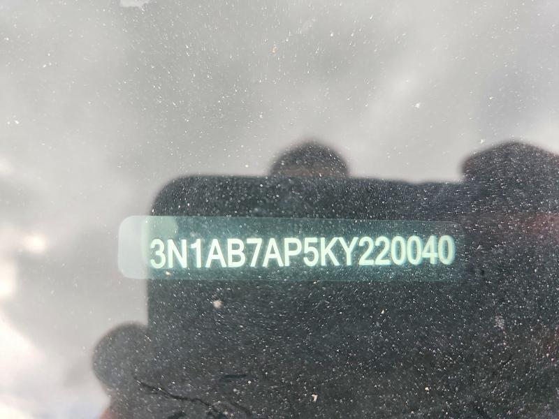 Aukcja sprzedaży 2019 Nissan Sentra, vin: 3N1AB7AP5KY220040, numer aukcji: 58136816