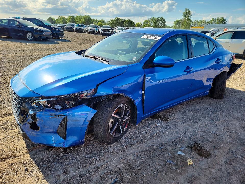57065636 :رقم المزاد ، 3N1AB8CV0SY211523 vin ، 2025 Nissan Sentra مزاد بيع