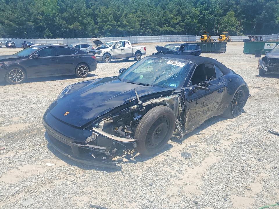 55557316 :رقم المزاد ، WP0CA2A9XLS251281 vin ، 2020 Porsche 911 مزاد بيع