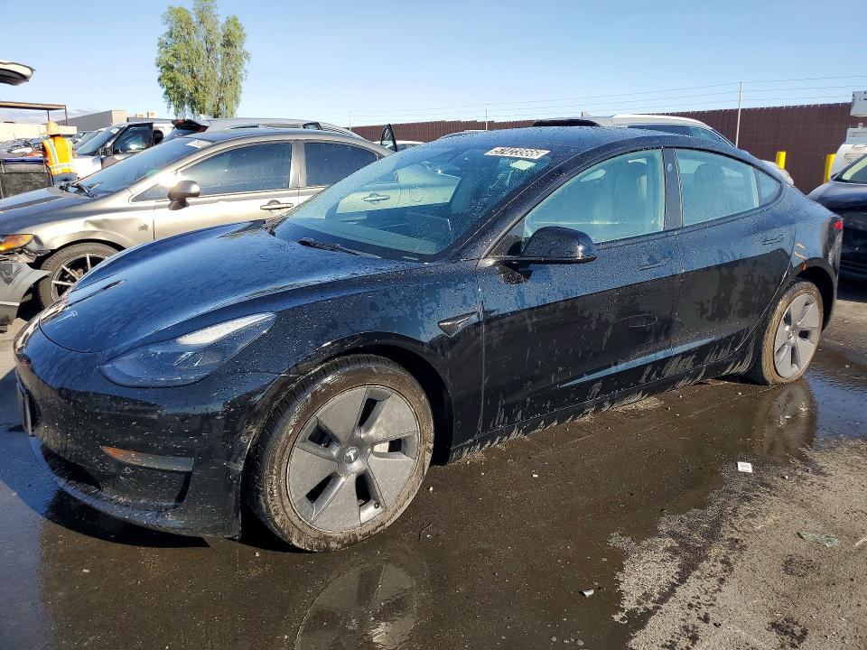 2022 Tesla Model 3 მანქანა იყიდება აუქციონზე, vin: 5YJ3E1EAXNF291265, აუქციონის ნომერი: 57423566