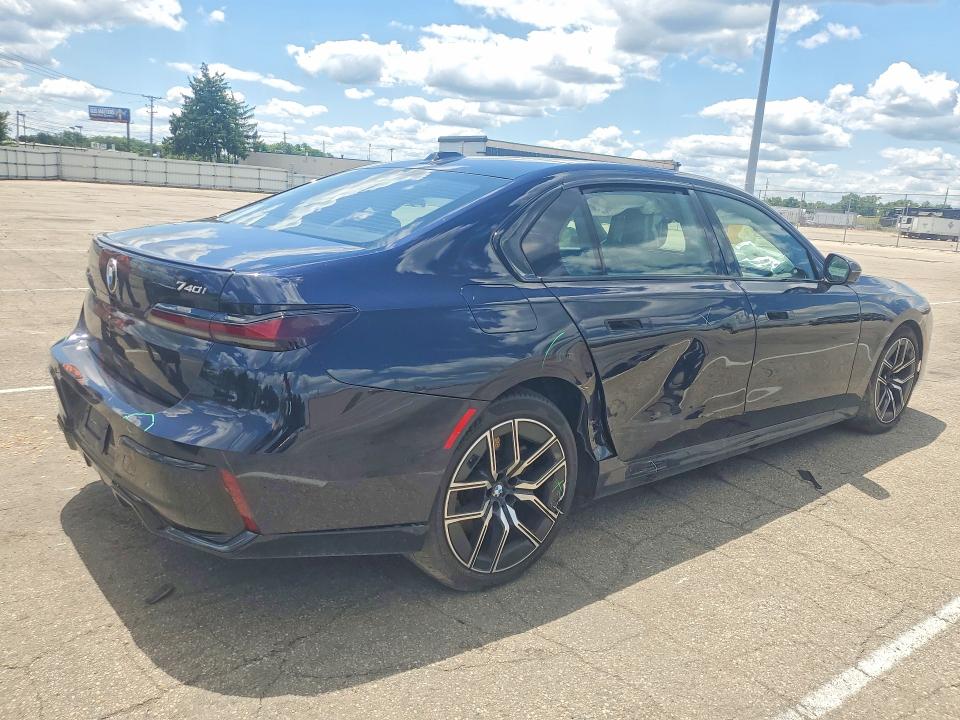 57646126 :رقم المزاد ، WBA33EH03TCW56439 vin ، 2026 Bmw 740 مزاد بيع