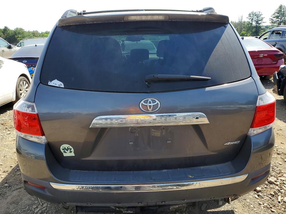 2012 Toyota Highlander მანქანა იყიდება აუქციონზე, vin: 5TDBK3EHXCS161153, აუქციონის ნომერი: 56417406