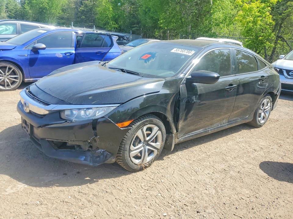 Продажа на аукционе авто 2017 Honda Civic, vin: 2HGFC2F64HH016932, номер лота: 55768786