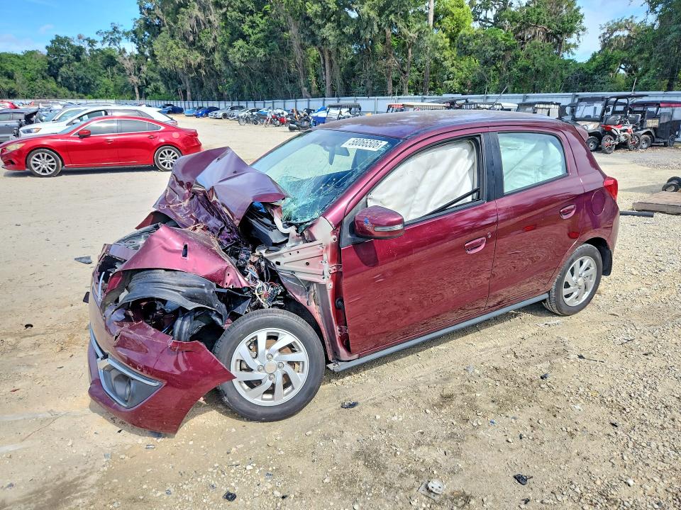 2018 Mitsubishi Mirage მანქანა იყიდება აუქციონზე, vin: ML32A4HJ8JH010551, აუქციონის ნომერი: 58066506