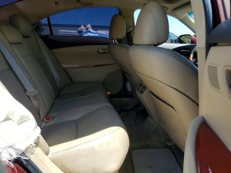2008 Lexus Es მანქანა იყიდება აუქციონზე, vin: JTHBJ46G782226049, აუქციონის ნომერი: 58471036