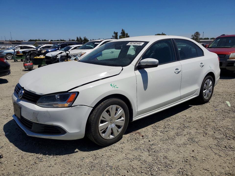 Auction sale of the 2014 Volkswagen Jetta, vin: 3VWD17AJ2EM265664, lot number: 58390566