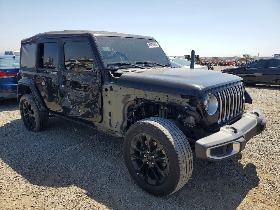 2021 Jeep Wrangler Unlimited მანქანა იყიდება აუქციონზე, vin: 1C4JJXP61MW708278, აუქციონის ნომერი: 56315586